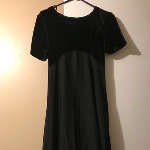 Formal long black dress